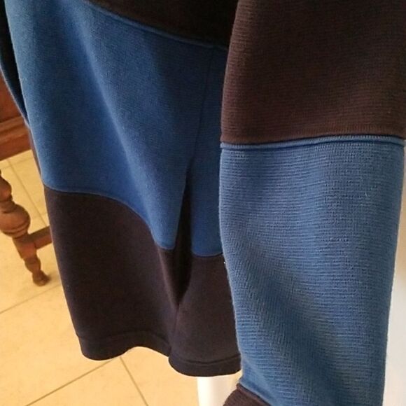 Coldwater Creek Size 1X colorblock sweater jacket - Picture 7 of 15